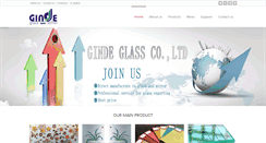 Desktop Screenshot of gindeglass.com